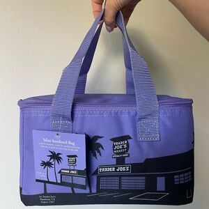 Trader Joe's Purple Insulated Bag